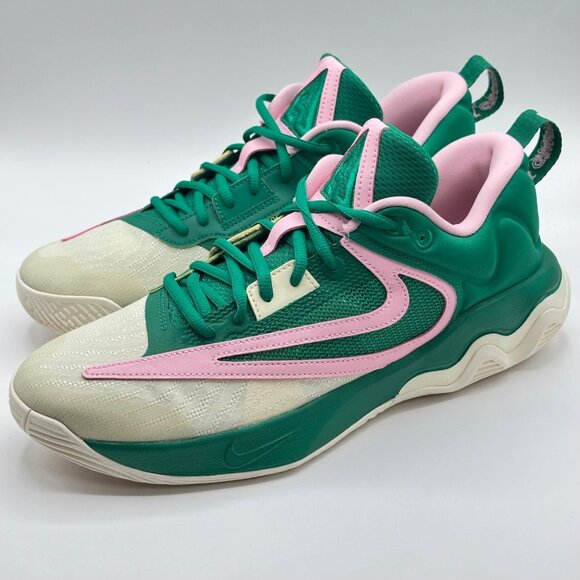 Men's Nike Giannis Immortality 3 Green Pink Basketball Shoes DZ7533-300 Sz 11 - Picture 2 of 12